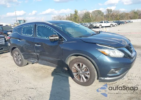 2015 Nissan Murano Sl z USA, uszkodzony, nr VIN 5N1AZ2MG2FN206344